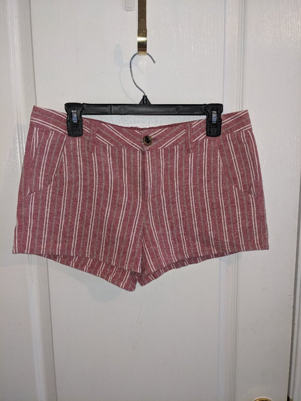 Mudd Jeans Pinstripe Shorts Sz 11